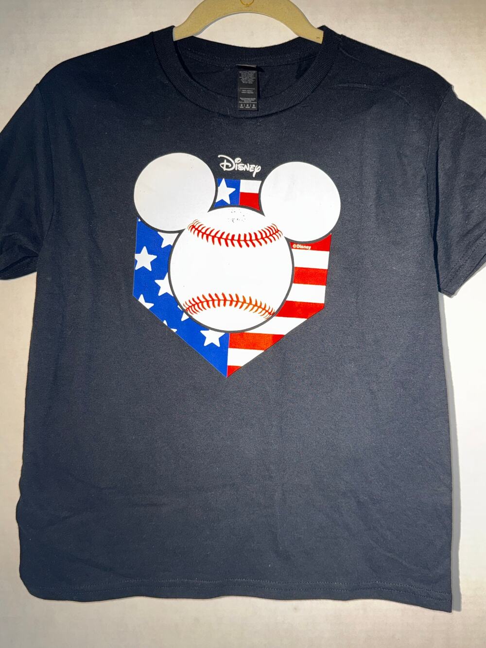 NWOT Disney baseball tshirt childs medium